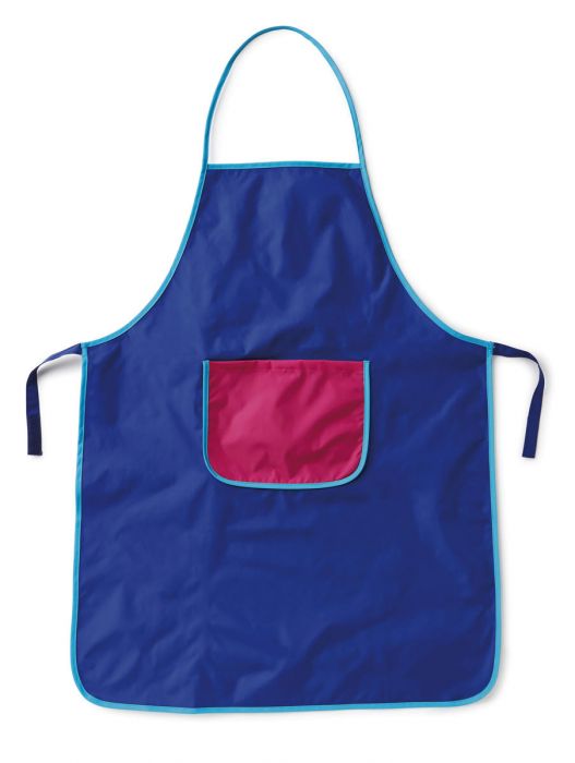 Apron for children aged 7 -12 years, length 87 cm, 100% polyamide