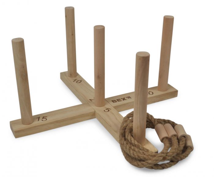 Precision ring toss game, FSC wooden, 38 x 38 cm, 4+