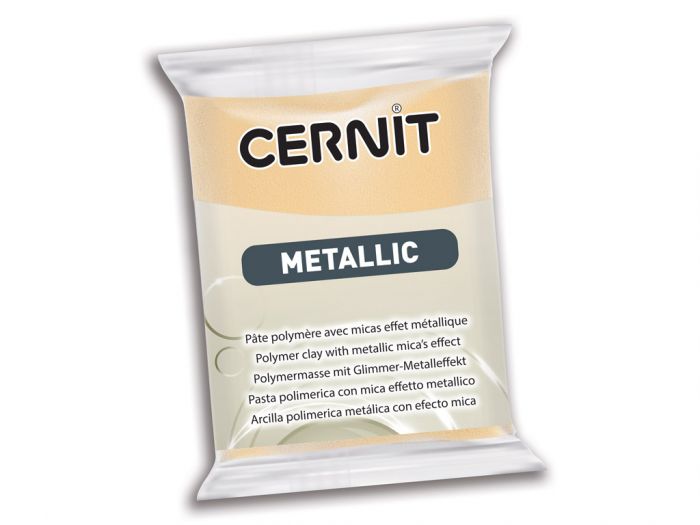 Polymer clay Cernit Metallic 56g 045 champagne