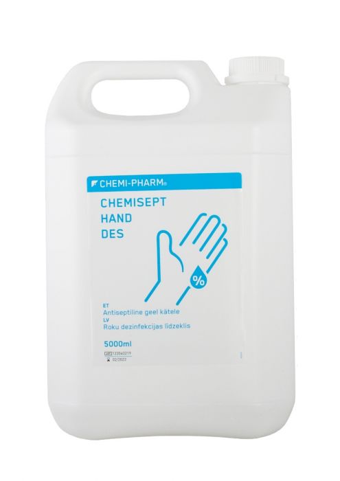 Antiseptic hand gel Chemisept Hand Des 5000ml (canister)