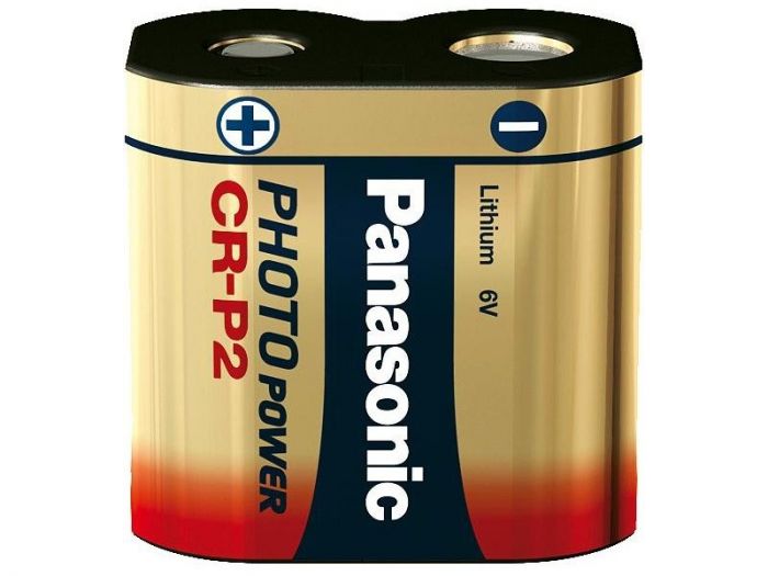 Patarei Panasonic CR-P2 6V Lithium CRP2/5024LC/EL223AP/DL223A/CR17-33/BR-P2 1400mAh 36x35x19mm