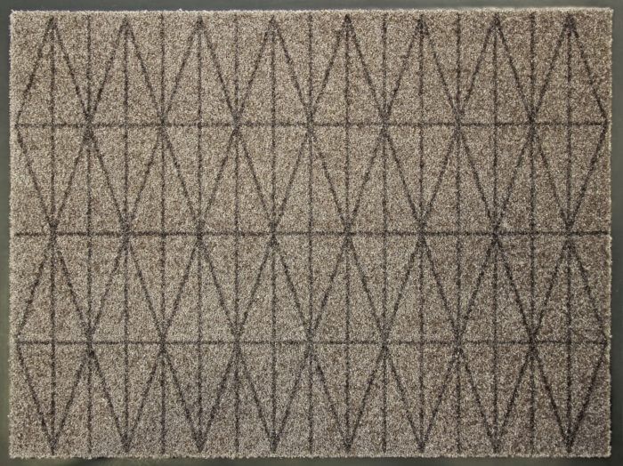 Mud MG Ice marks, gray 60x80cm, 100% PA