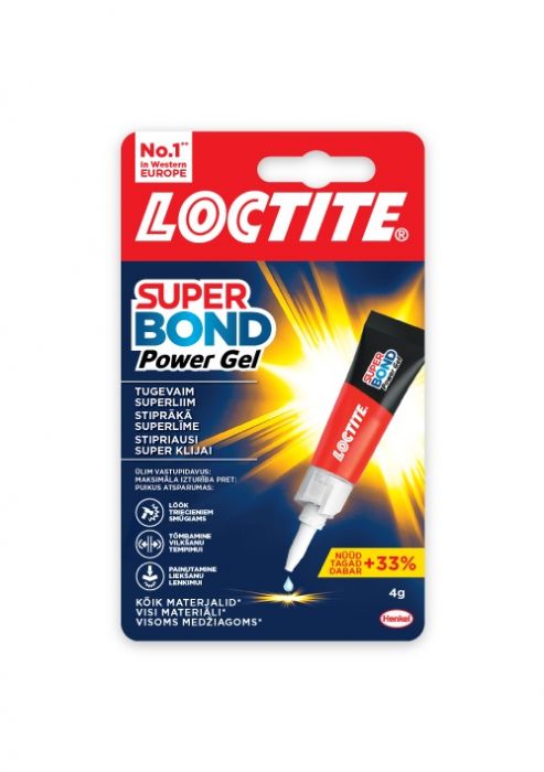 Glue Loctite SuperBond Power Gel 4g