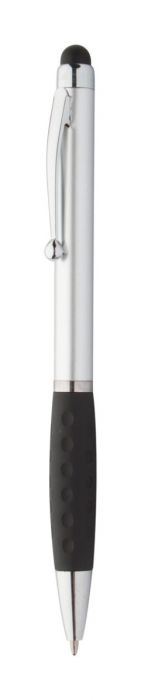 Ballpoint pen STILOS silver, blue refill