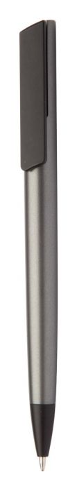 Ballpoint pen SEPTO dark grey, blue refill
