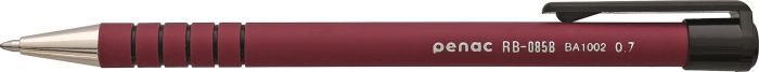 Pen Penac RB-085 0.7mm, red, with a click