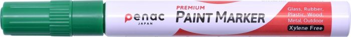 Marker Penac Paint, 2-4mm veekindel, kuumakindel 400C, roheline