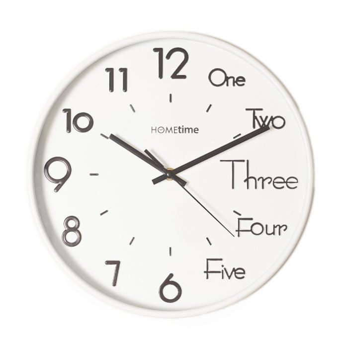 Wall Clock W7979W 30cm, white