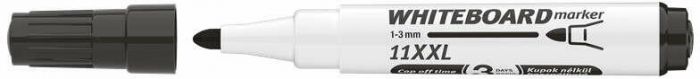 Tahvlimarker ICO 11 XXL, 1-3mm, ümar ots, must