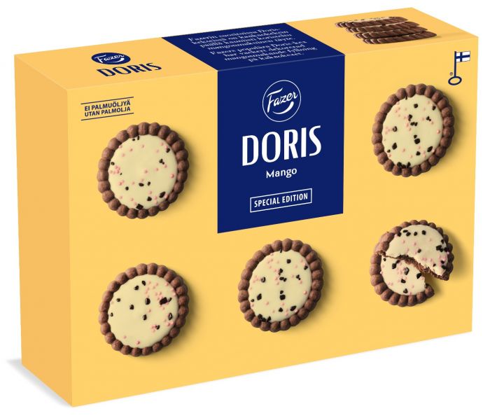 Küpsis Lu Doris mangomaitseline 250g Fazer