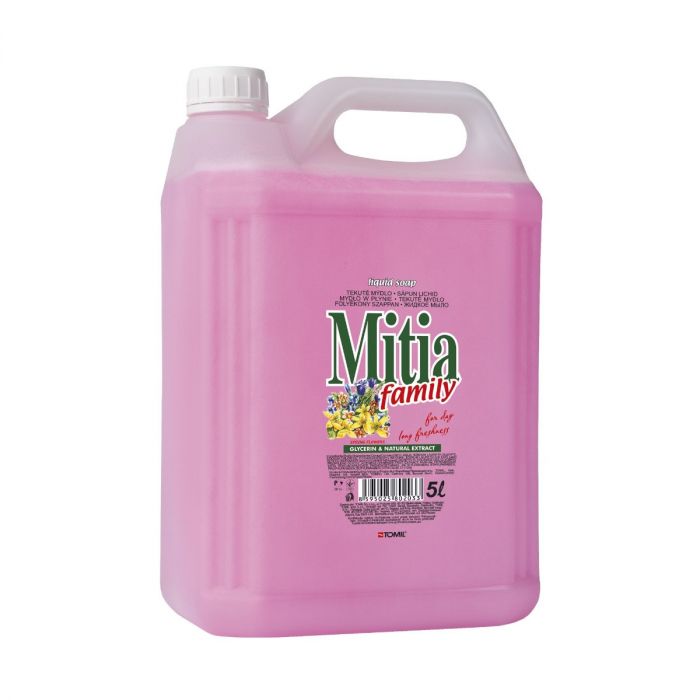 Liquid soap Mitia Family Spring flowers 5l