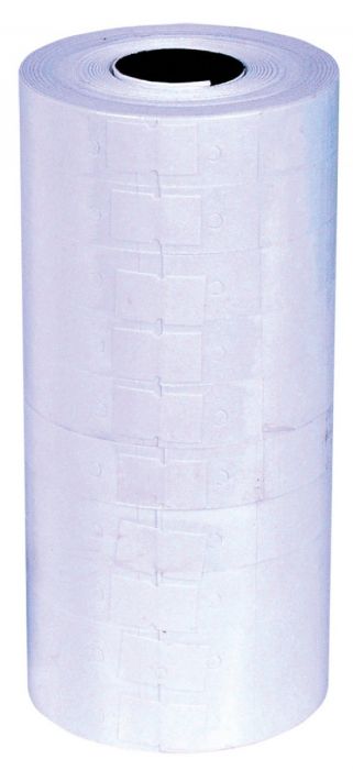 Labels for Labelling Machine Q-CONNECT, 21x12mm, one-row, white