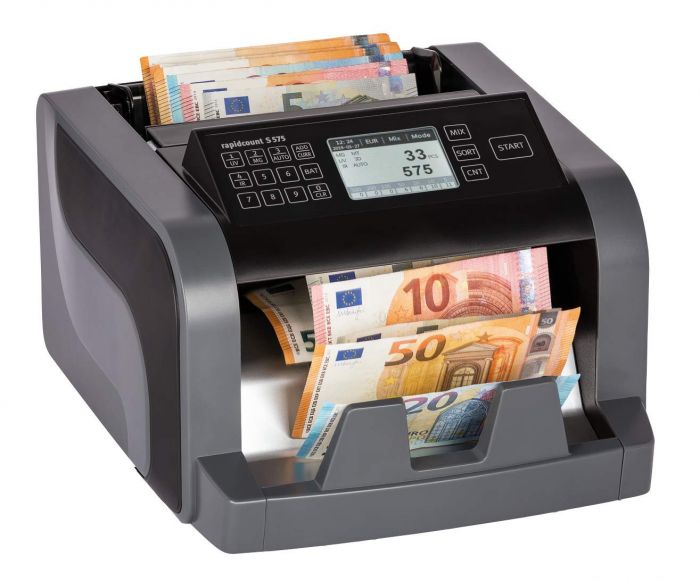 Rahalugeja Ratiotec Rapidcount S 575 UV/MG/MT/SD/värvus tuvastusega