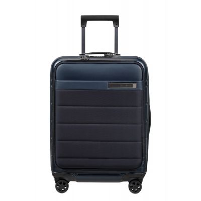 Suitcase SAMSONITE Neopod Spinner, Midnight Blue, expandable, 4 wheels, 55x40x23/27 cm, 41/48 L