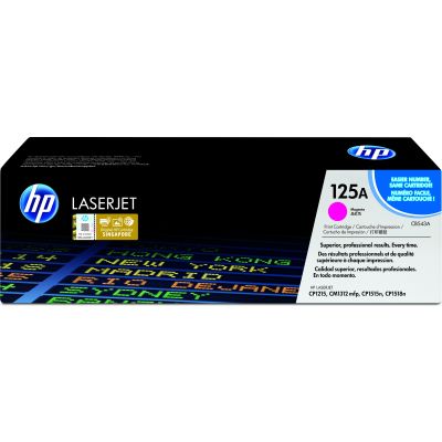 Tooner HP CB543A Magenta - No125A 1400lk@5%, Color LaserJet CP1210/CP1215/CM1312/CP1515N/CP1518NI