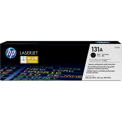 Toner HP CF210A No.131A Black / black 1520pcs for LaserJet Pro 200 Color M251, MFP M276
