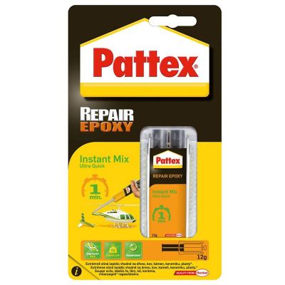 Liim Pattex Repair Epoxy 1 Minut, 11 ml, kahekomponentne