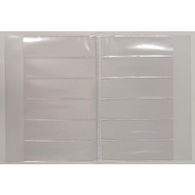 Tablet pocket with 6 compartments, for hospitals, Prolexplast