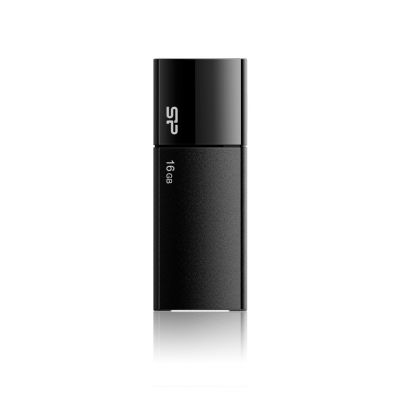 Silicon Power mälupulk 16GB Ultima U05, must