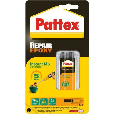 Liim Pattex Repair Epoxy 5 Minutit, 11 ml, kahekomponentne