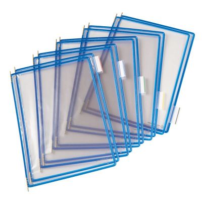 Browsing system Tarifold A4 pocket, blue, 10pcs.