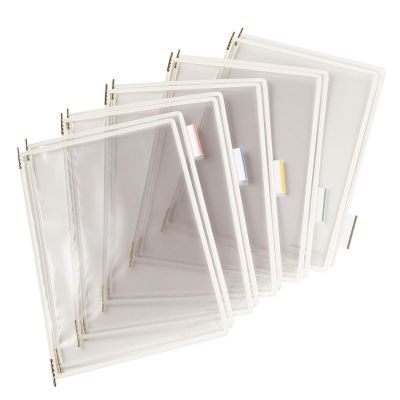 Browsing system Tarifold A4 pocket, white, 10pcs.
