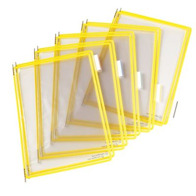 Browsing system Tarifold A4 pocket, yellow, 10pcs.
