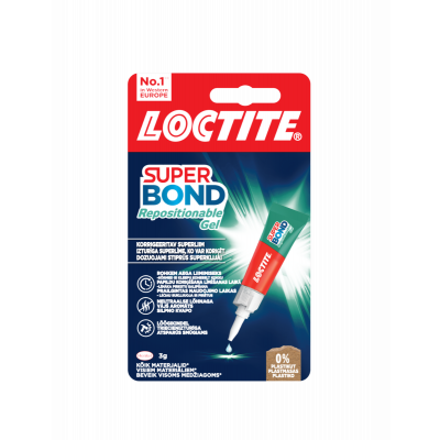 Glue Loctite SuperBond Repositionable Gel, 3g