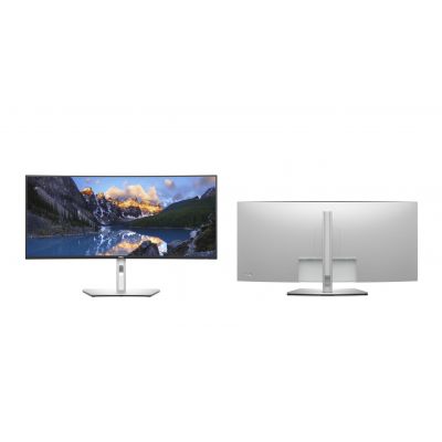 Dell UltraSharp Monitor  U3824DW 37.5 " IPS WQHD+ 21:9 8 ms 300 cd/m Silver HDMI ports quantity 2 60 Hz
