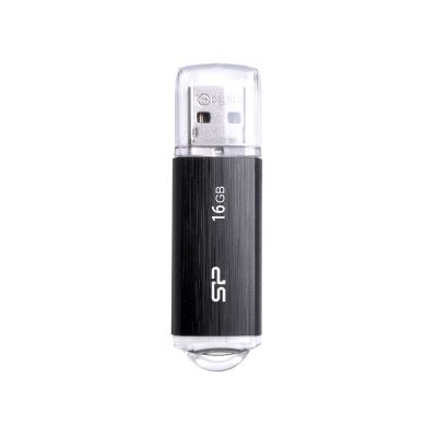 Silicon Power mälupulk 16GB Ultima U02, must