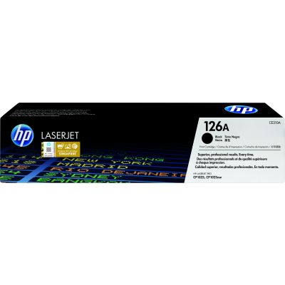 Toner HP CE310A 126A Black 1200lk, LaserJet Pro CP1025 series, CP1012, Pro100, M175a, M175nw, M275