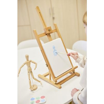 Table easel, base 31 x 27,5 cm, max canvas height 57 cm