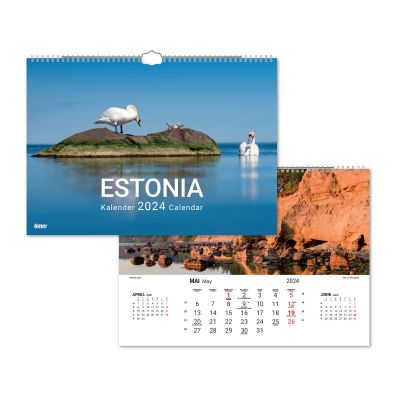 Wall Calendar - Estonia