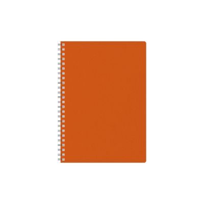Raamatkalender UNIKA Spiral Kartong Nädal H oranž