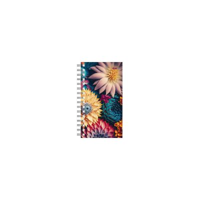 Mini Notebook Spiral Design Miree, spiral binding, printed design covers
