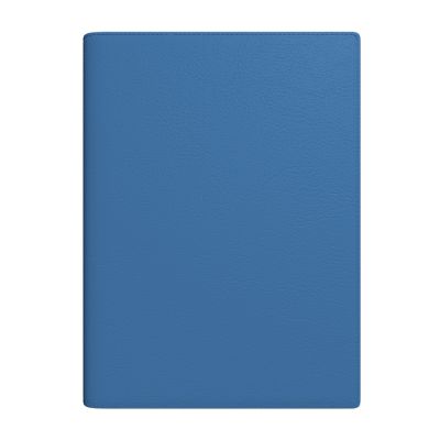 Raamatkalender A4 Senator SpirEx sinine, päeva sisu, kunstnahast kaantega, spiraalköide
