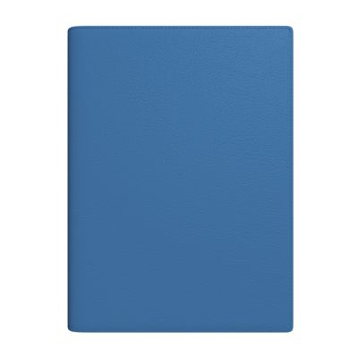 Raamatkalender A4 Senator SpirEx sinine, päeva sisu, kunstnahast kaantega, spiraalköide 2025a.