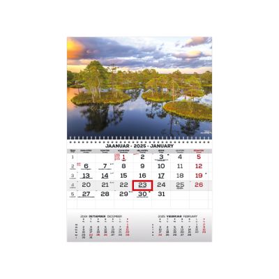 Seinakalender MONO pilt nr. 3 2025a.