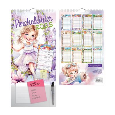 Seinakalender - Perekalender 2025a