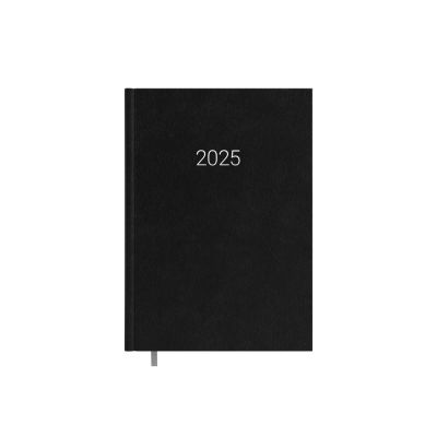 Raamatkalender MINISTER PÄEV Basic must A5 2025a.