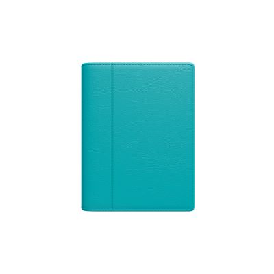 Book calendar CHANCELLOR SpirEx Week turquoise spiral binding, imitation leather covers