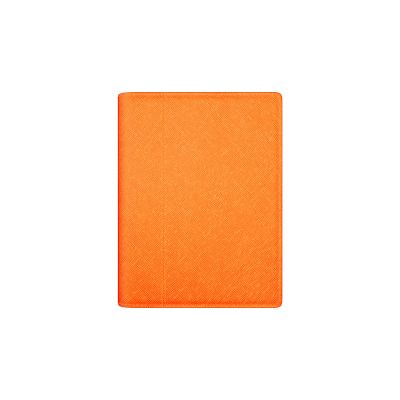 Book calendar CHANCELLOR SpirEx Week orange spiral binding, imitation leather covers