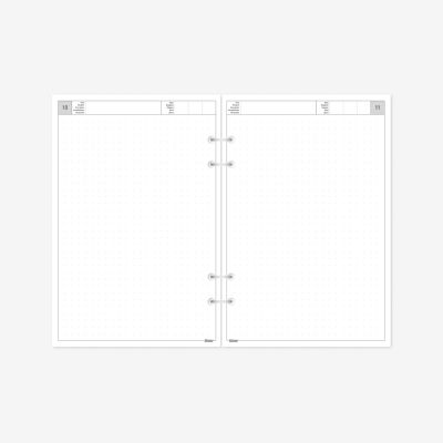 Dateerimata sisu Esto-Kantsler Notebook, 4-augustusega lahtised täppidega lehed
