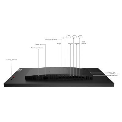 Lenovo ThinkVision  P27h-30 27 " IPS QHD 16:9 6 ms 350 cd/m Black 60 Hz HDMI ports quantity 1