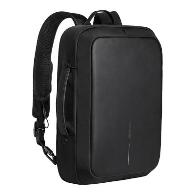 Sülearvuti seljakott Bobby Bizz 2.0 Black/must anti-theft backpack & briefcase, USB port, fits 16"/10" tablet, 14L