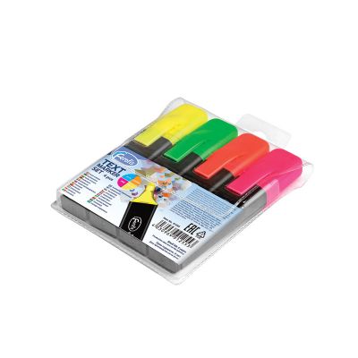 Highlighter Forofis, 1-5mm (line), 4 pcs, assorted colors