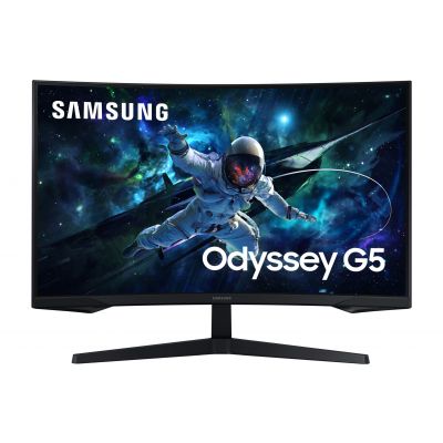 Samsung | Gaming Monitor | LS32CG552EUXEN | 32 " | VA | 16:9 | 165 Hz | 1 ms | 2560 x 1440 pixels | 300 cd/m | Black