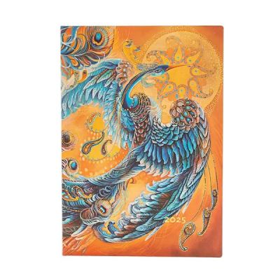 Raamatkalender 2025 Paperblanks Skybird Midi Flexis nädal horisontaalne