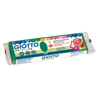 Plasticine green 350g Platplume Giotto