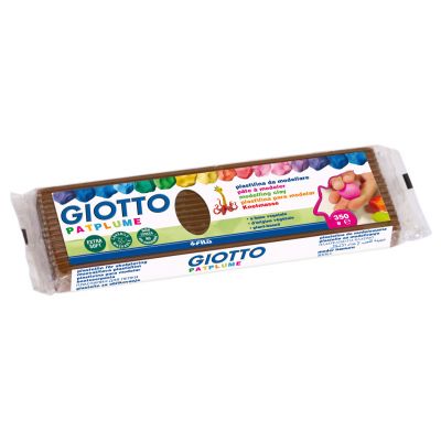 Plasticine brown 350g Patplume Giotto